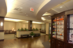 Interior construction services provided for the Crossroads Medical Center